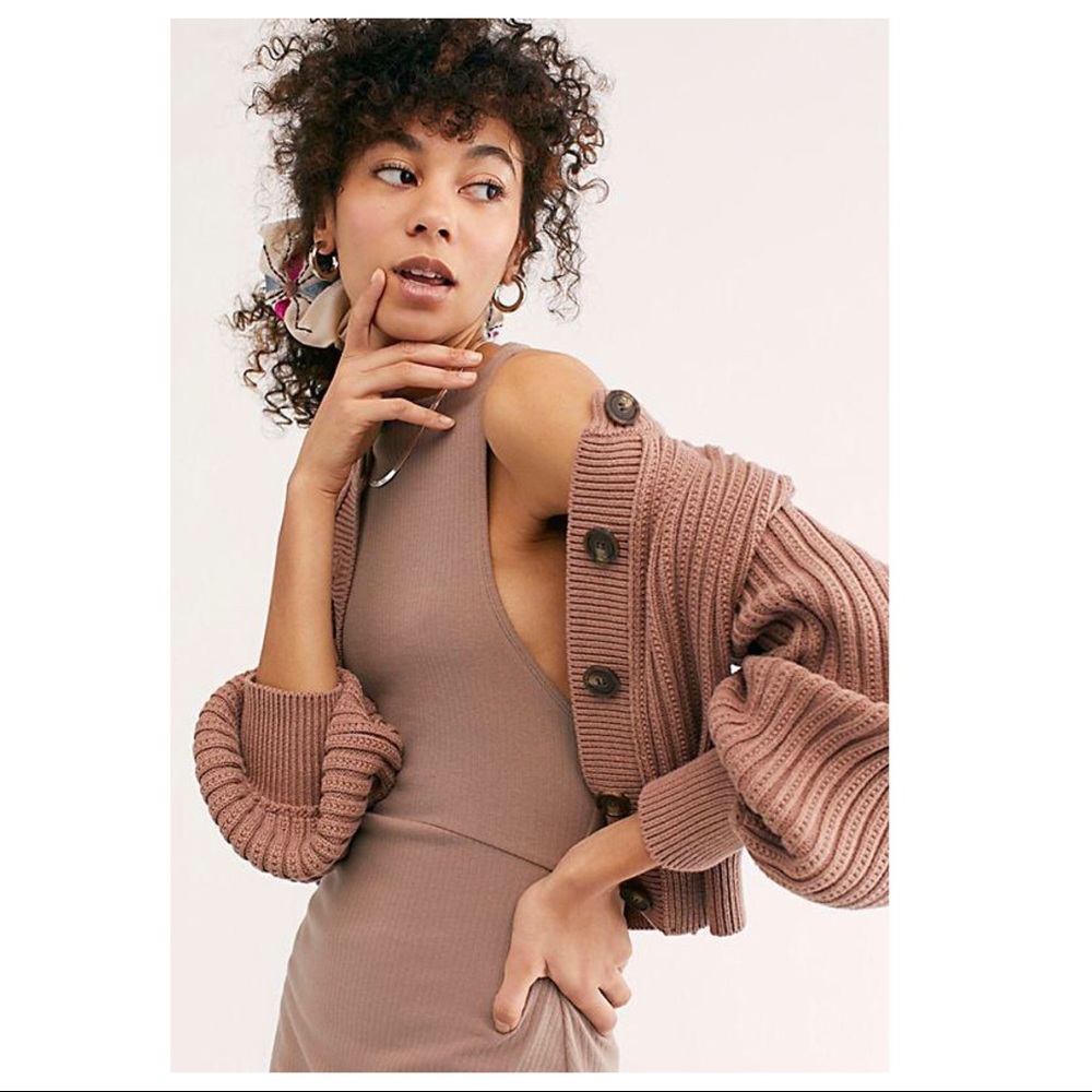 ❗️6-HOUR SALE❗️FREE PEOPLE LUXE KNIT CARDI A2C - Picture 11 of 16